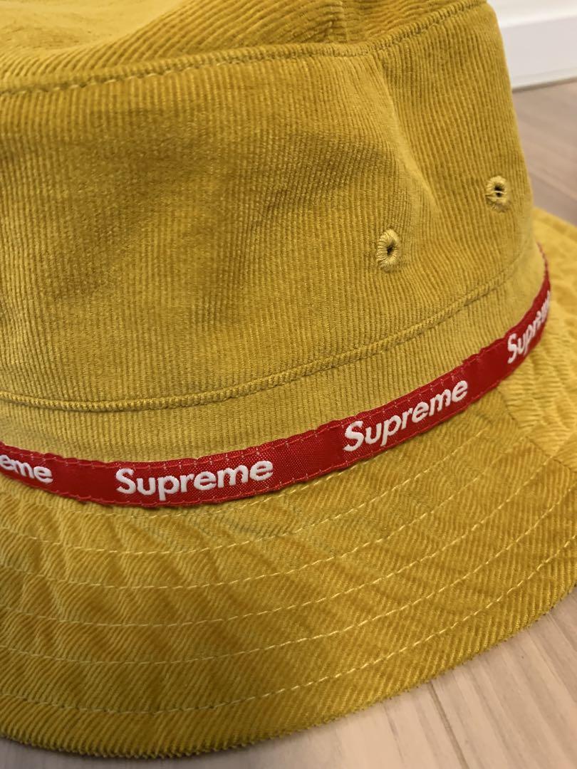 Supreme corduroy crusher hat 2014ss M/L