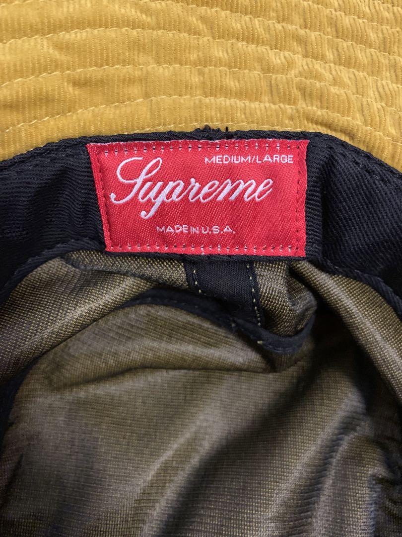 Supreme corduroy crusher hat 2014ss M/L