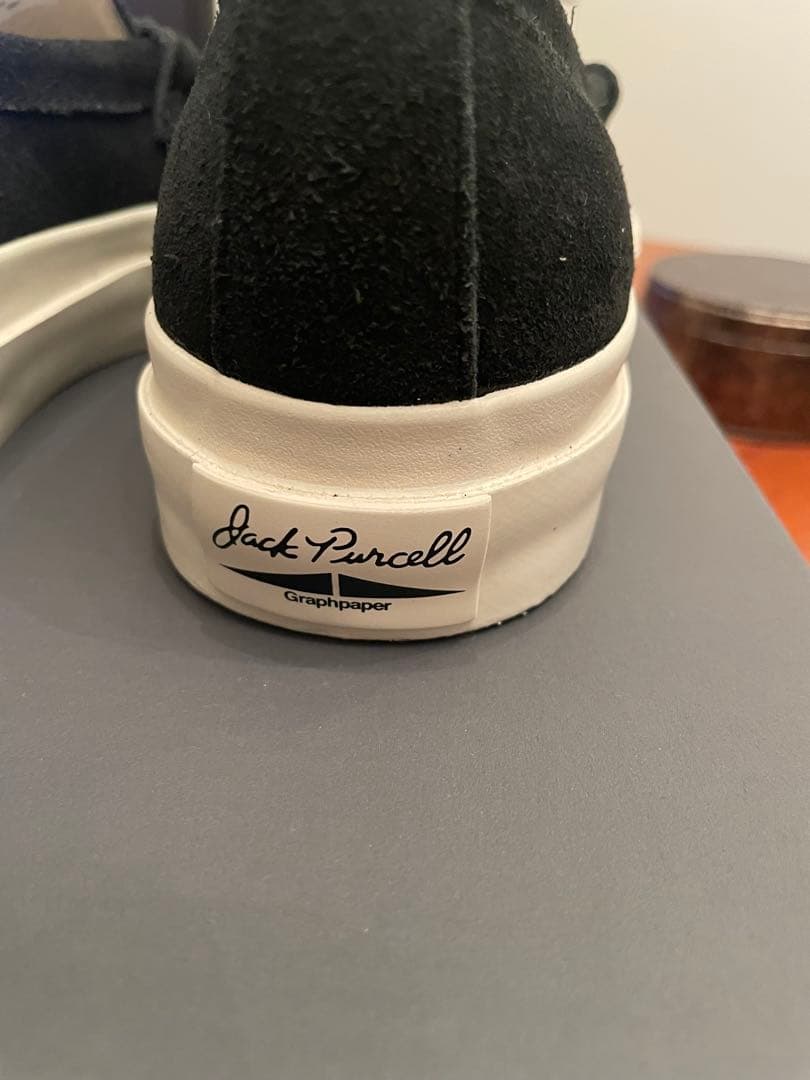 新品　グラフペーパー　コンバースコラボ　ジャックパーセルローファー　25.0