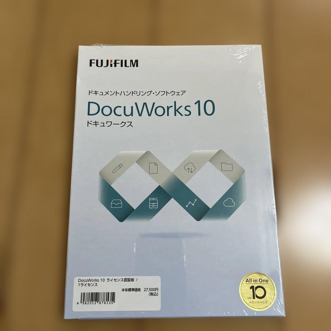 DocuWorks10 1ライセンス 富士フイルム DocuWorks 10 ライセンス認証版 1ライセンス