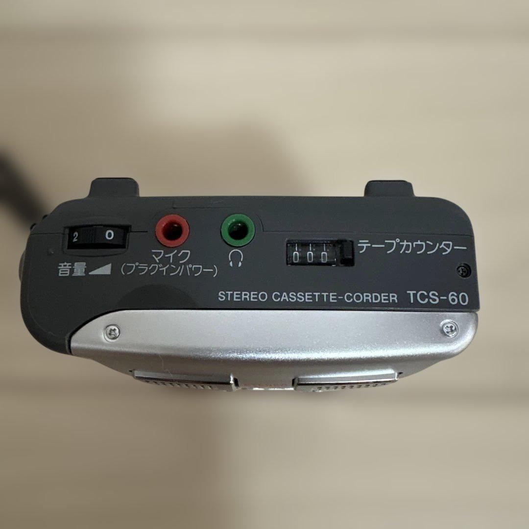 SONY カセットプレーヤー TCS-60 ジャンク品 - メルカリ