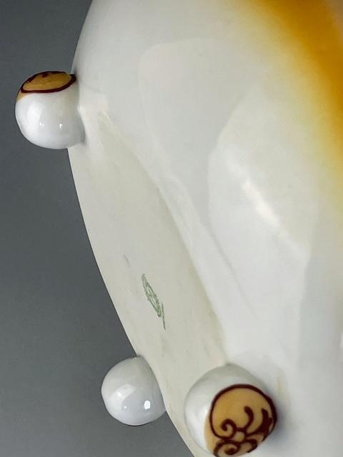 オールドノリタケ 落花生 モールド 3D ナッツボウル ピーナッツ 三つ脚