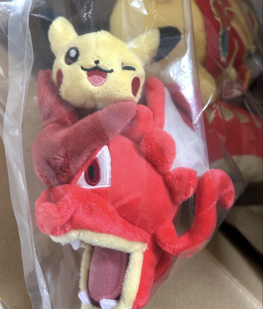 ピカチュウとポケモンのぼり　赤いギャラドスセット　ポケモンセンター ヒロシマ