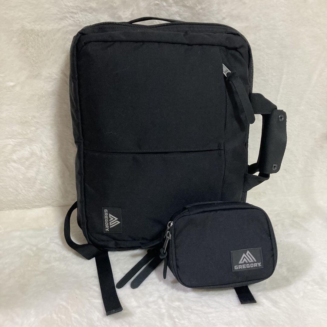 極美品 GREGORY カバートミッションスリム 2way リュック ビジネス