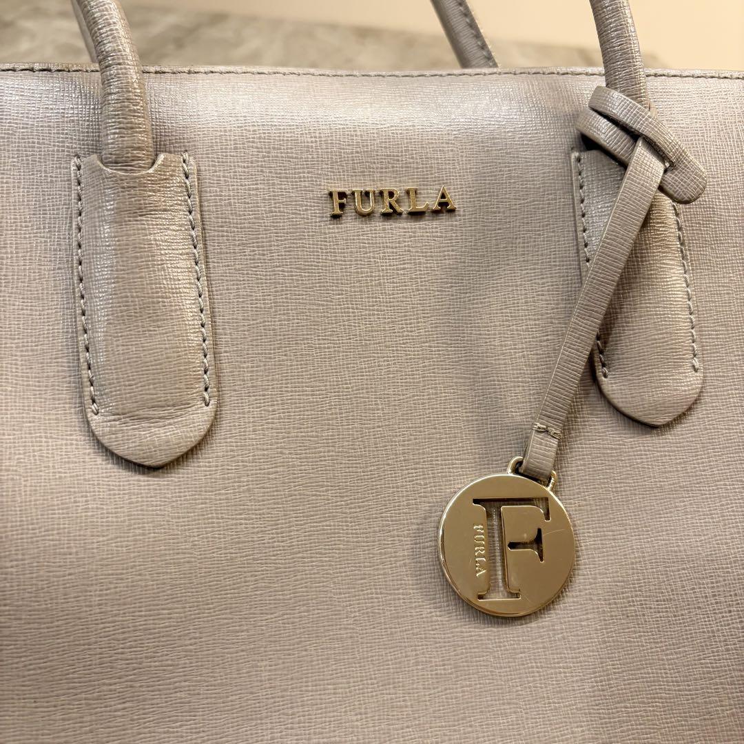 【A4サイズ】FURLA トートバッグ TESSA