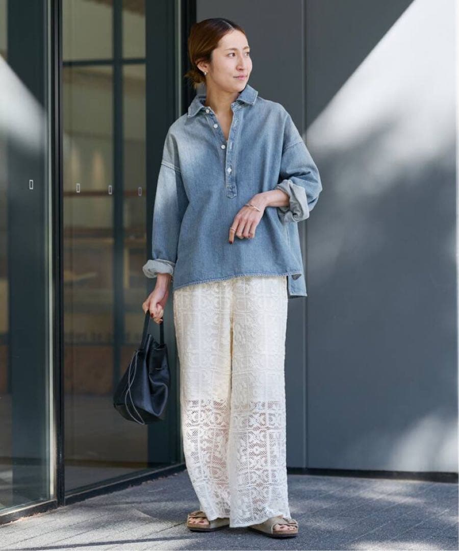 8/25限定SALE！！　美品　フレームワーク　コットンレースパンツ