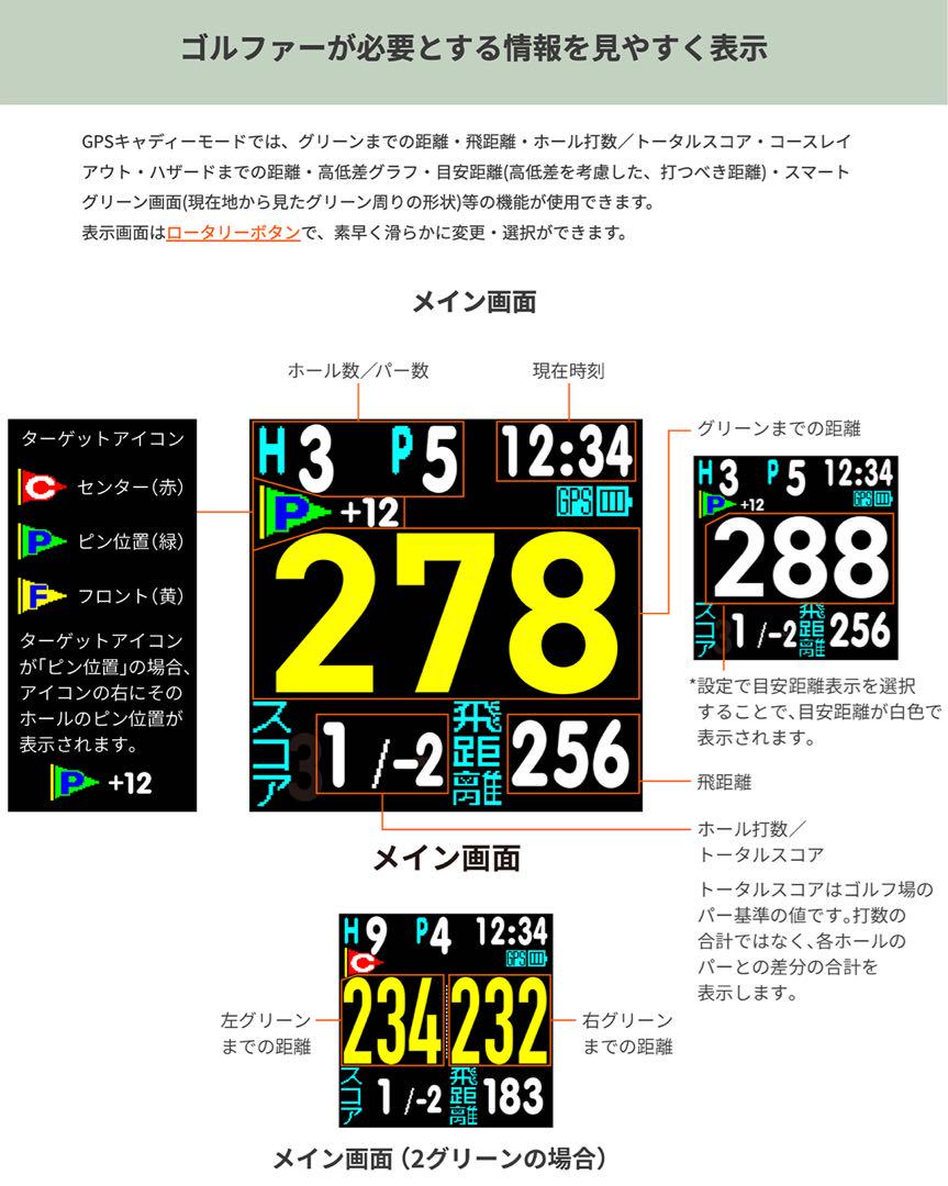 【値下げしました】GREENON THE GOLF WATCH ZEAL
