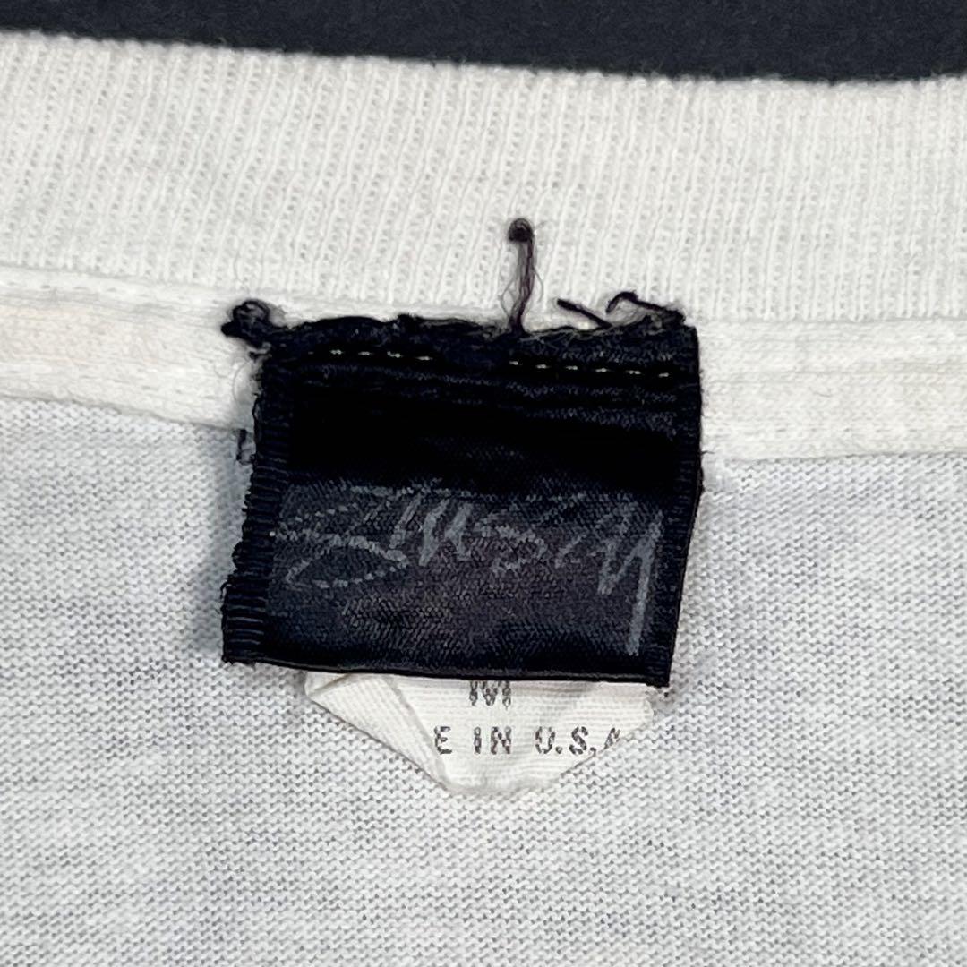 1989   【STUSSY #4 Tee】 ステューシー #4 Tシャツ
