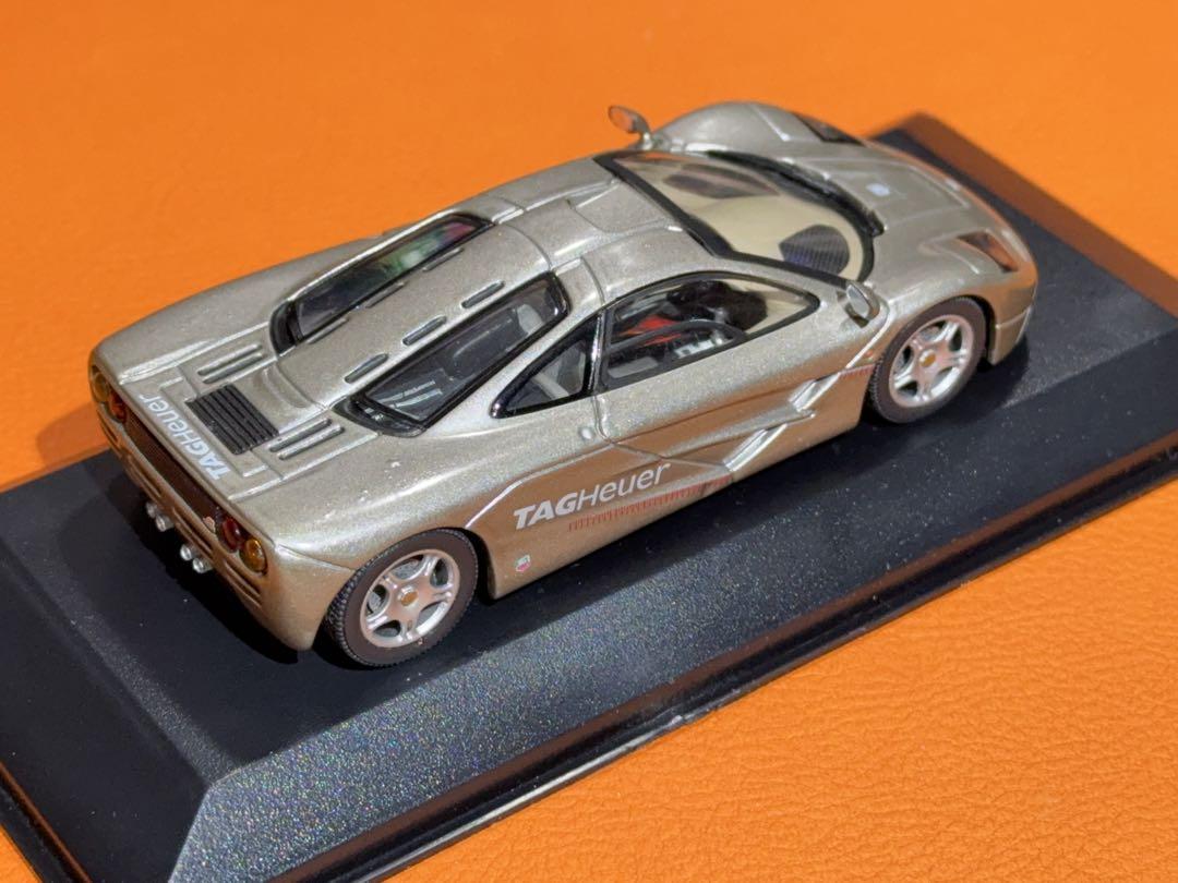 ミニチャンプス社製1/43 TAG Heuer McLaren F1 グレー