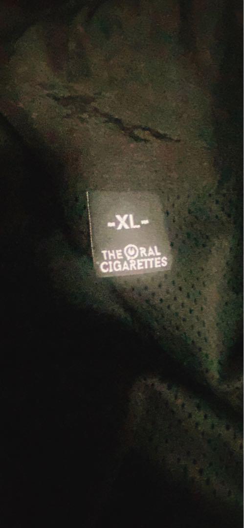 THE ORAL CIGARETTES 目玉ロゴナイロンジャケット