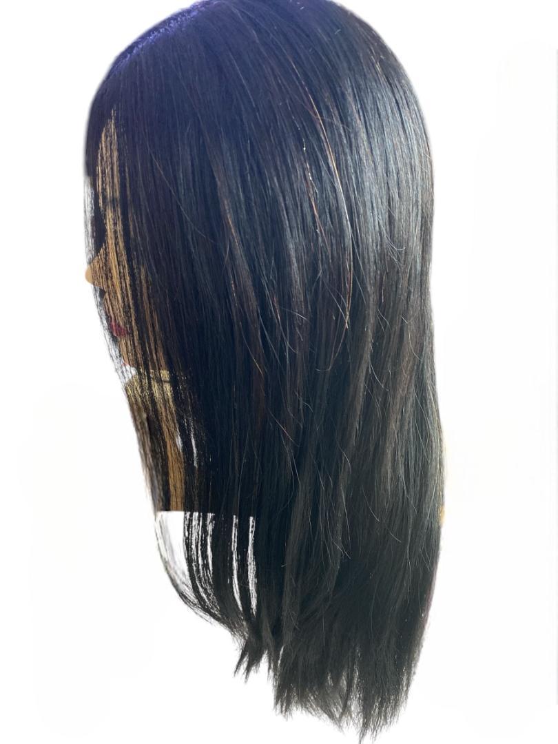おトク情報がいっぱい！ 新品未使用】美容師カットウィッグ練習用 10体 人毛90％ - メルカリ ウィッグ・エクステ