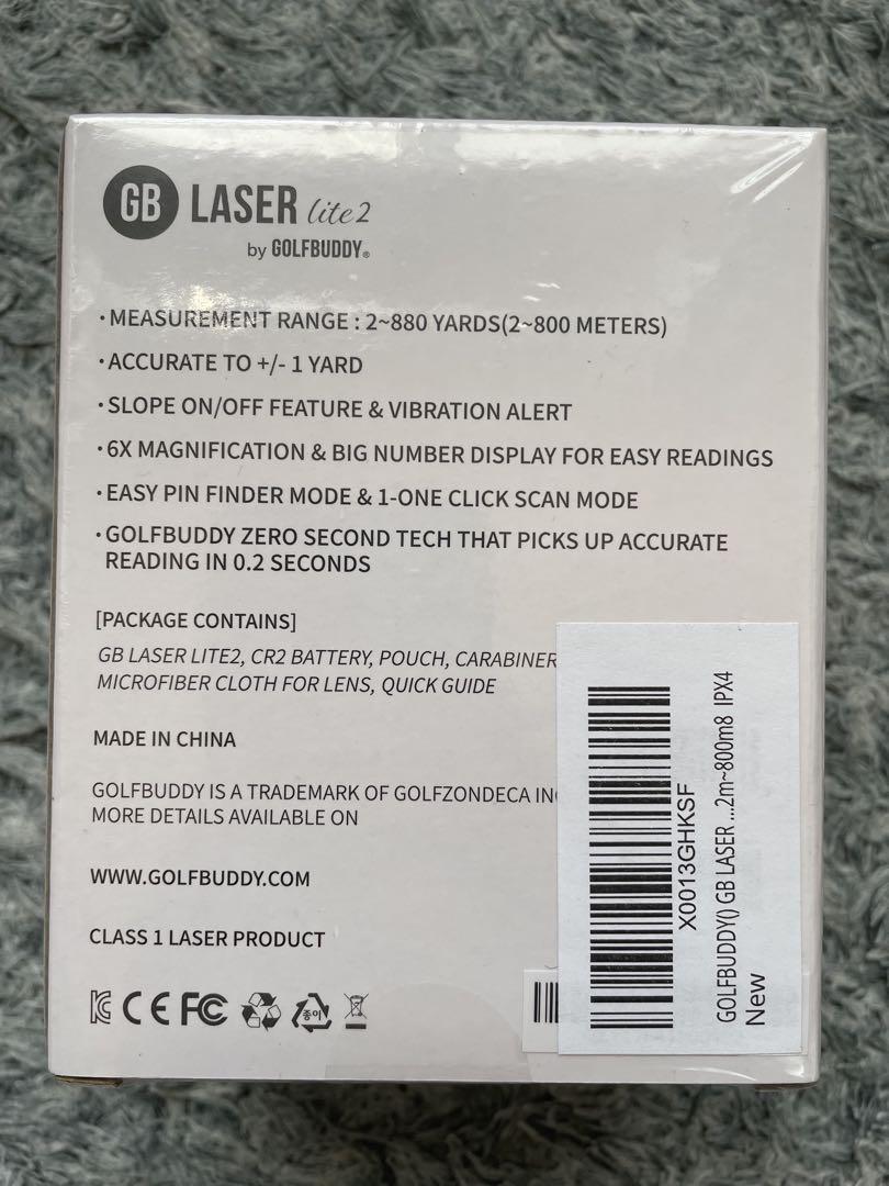 GOLF BUDDY GB LASER lite2 ゴルフ用距離計 - メルカリ