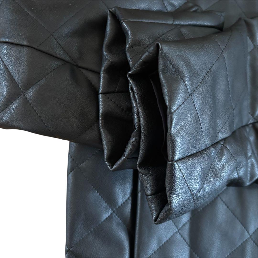 フェイクレザー ダイヤキルト