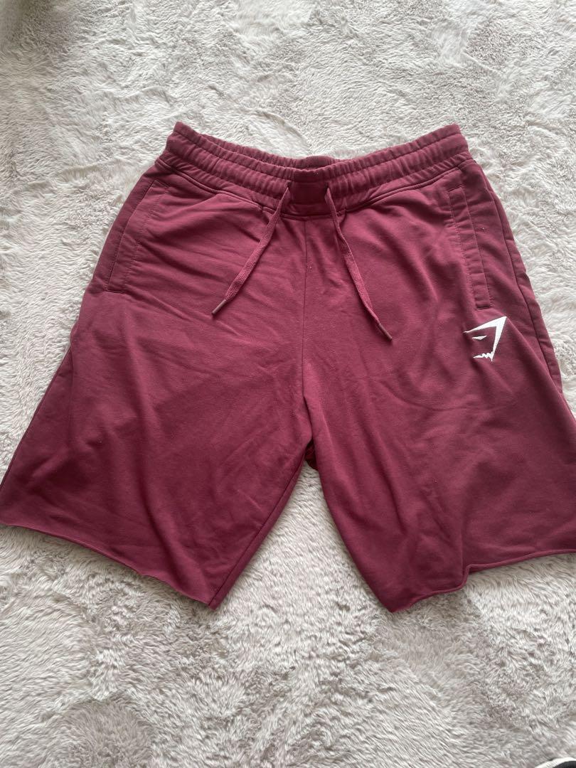 GYMSHARK バーガンディ ショートパンツ Lサイズ