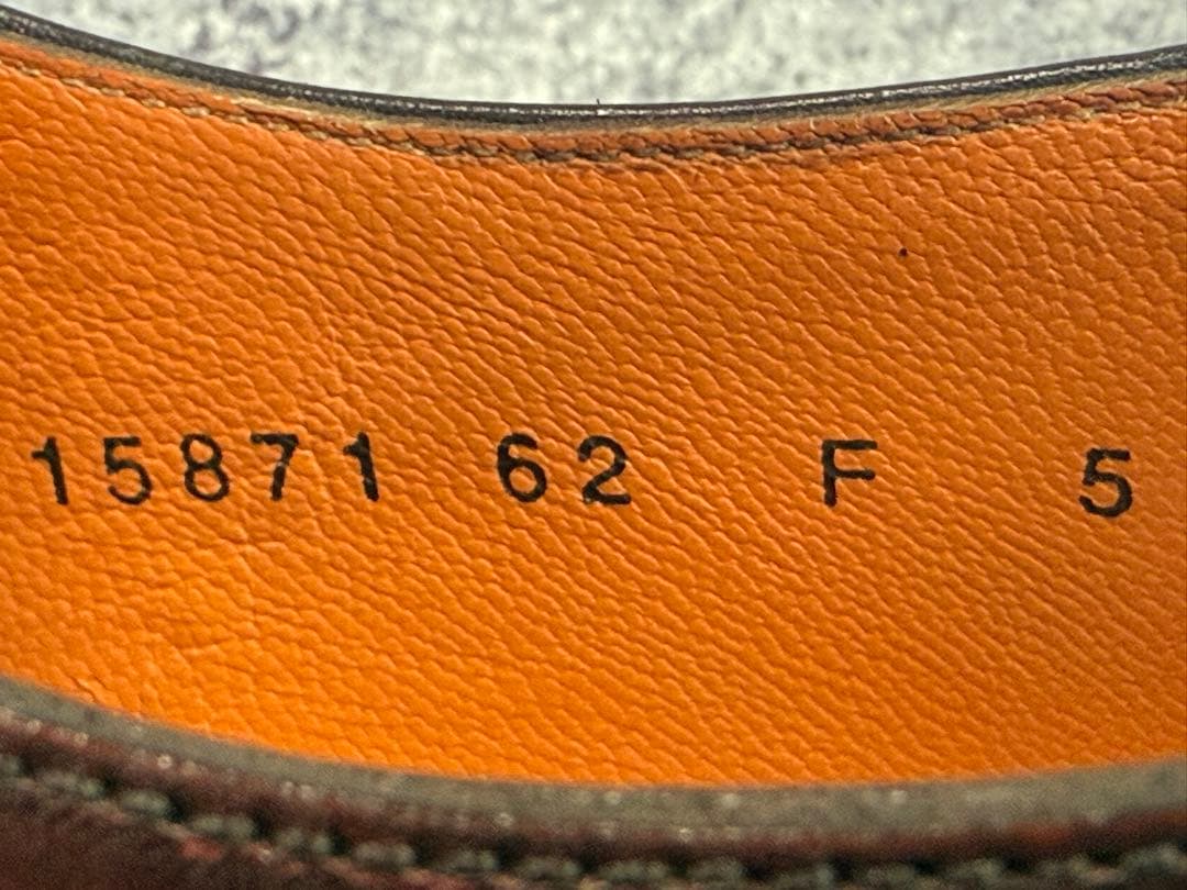 サントーニ ストレートチップ レザーシューズ サイズ5 ダークブラウン サントーニ ストレートチップ レザーシューズ サイズ5 ダークブラウン