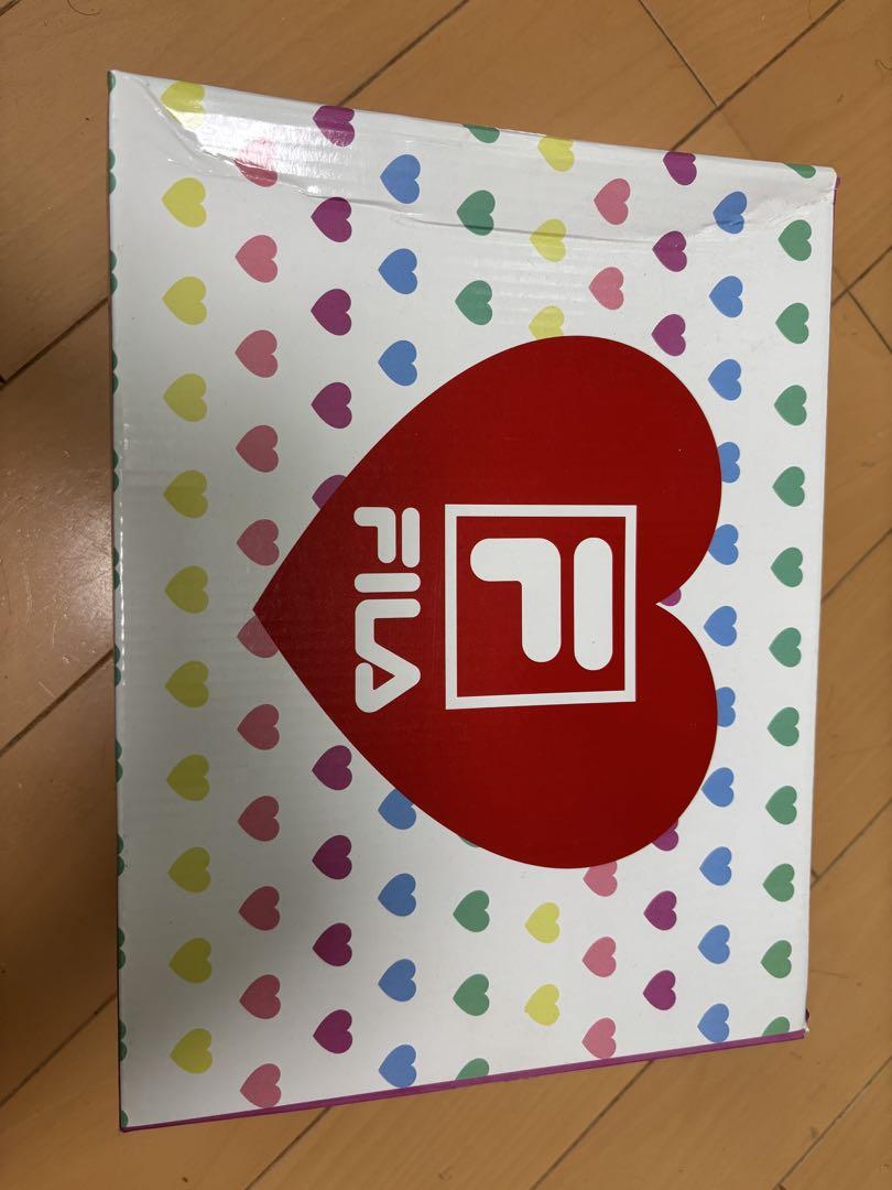 FILA FX-115 HEART COLLAGE ホワイト 23.5cm
