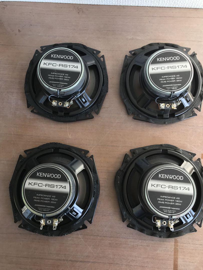 KENWOOD KFC-RS174 スピーカー 4個セット