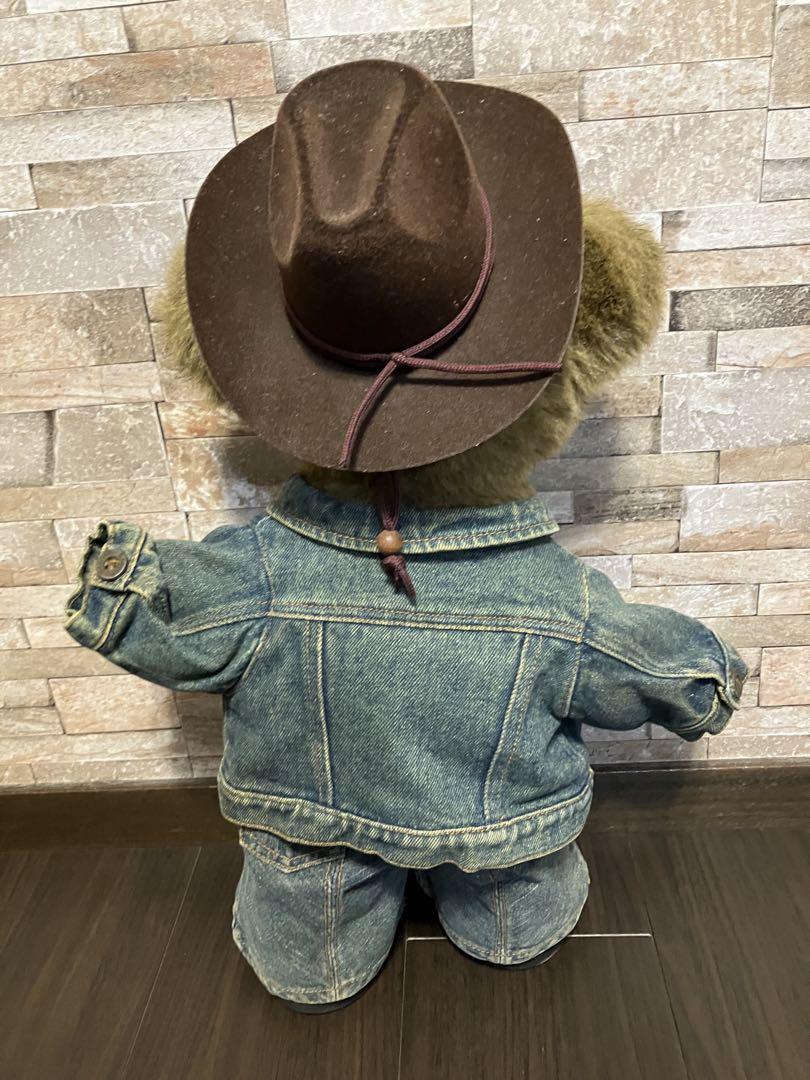 Build-A-Bear Workshop デニムジャケットのクマのぬいぐるみ