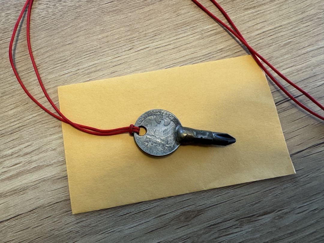 トム サックス　TOM SACHS Quarter Screw Necklace