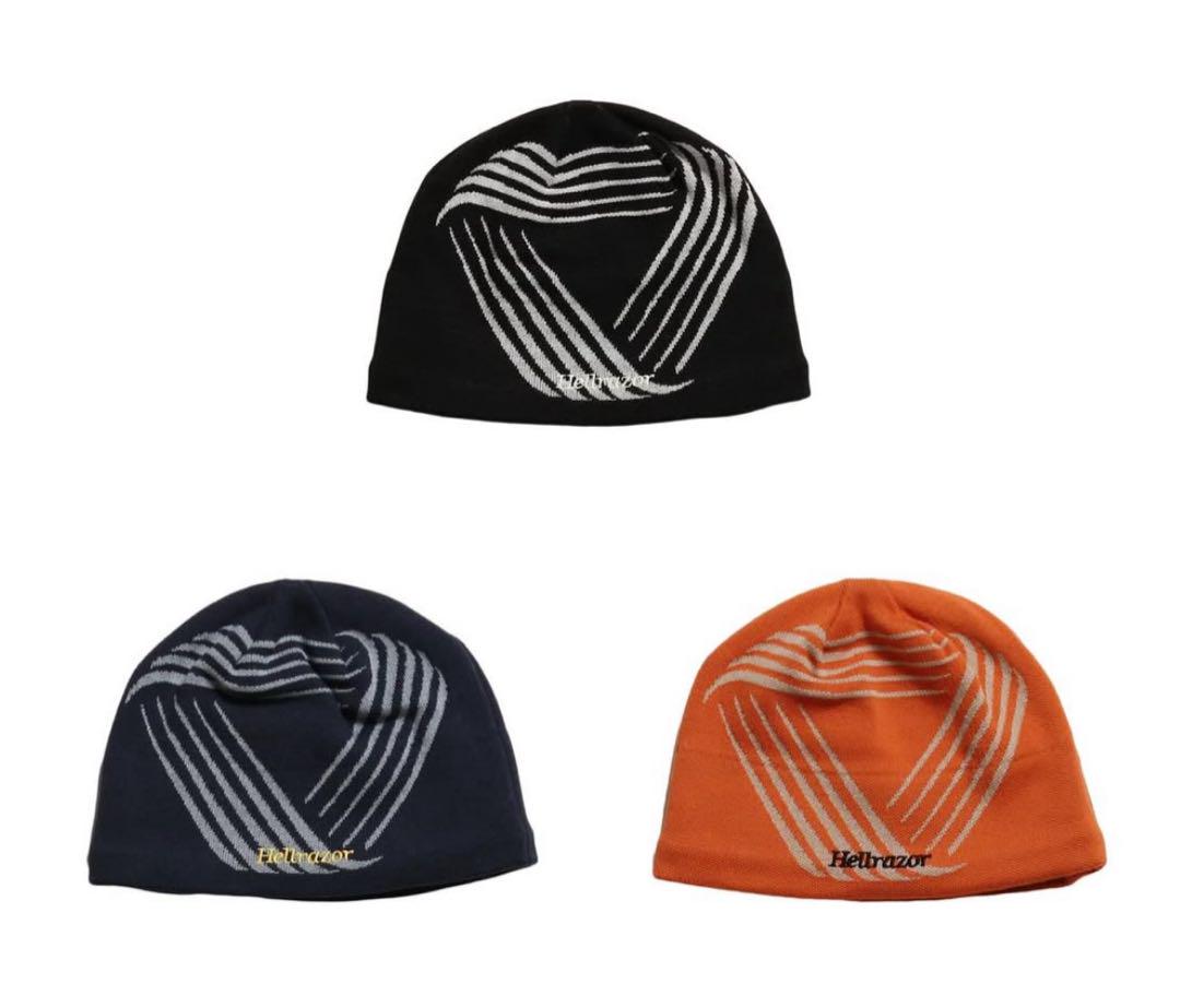 hellrazor ビーニー HELLRAZOR RAZE LOGO BEANIE / BLACK (ヘルレイザー ビーニー