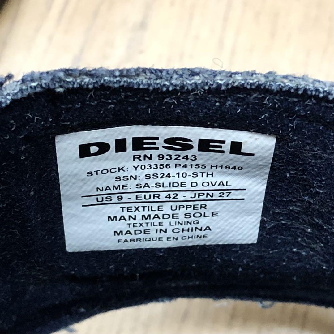 DIESEL SA-SLIDE D OVAL サイズ27 サンダル メンズ