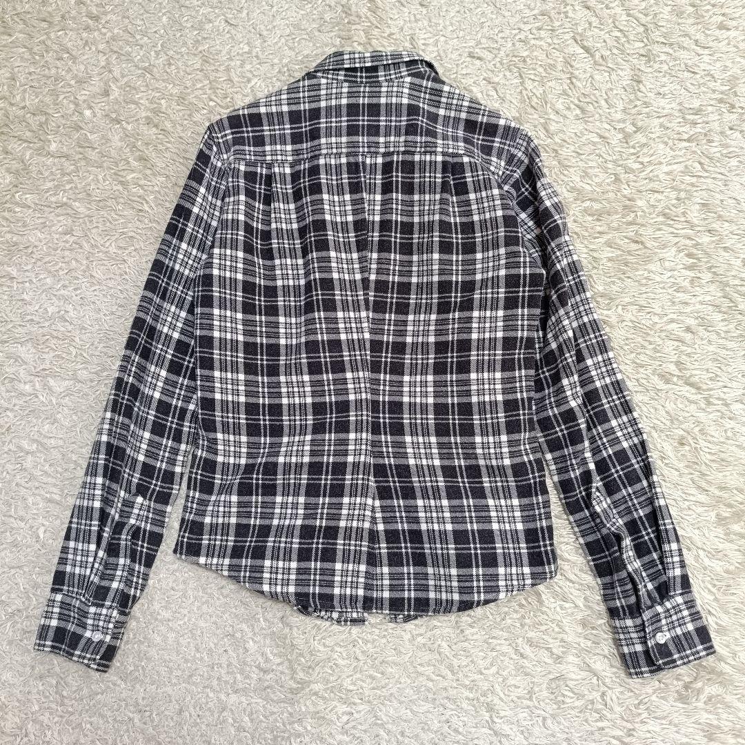 フランクアンドアイリーン スキッパーシャツ BARRY USA製 チェック柄