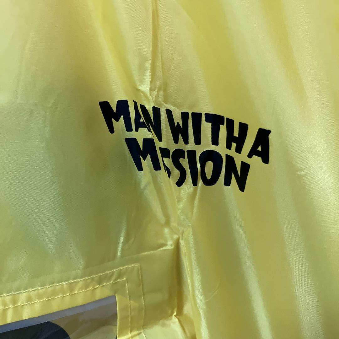 MAN WITH A MISSION スーパーレインポンチョ!
