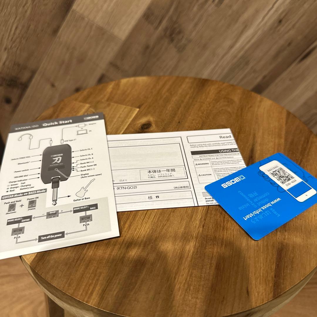 BOSS KATANA:GO ボス ギター ベース ヘッドホンアンプ BOSS KATANA:GO ボス ギター ベース ヘッドホンアンプ