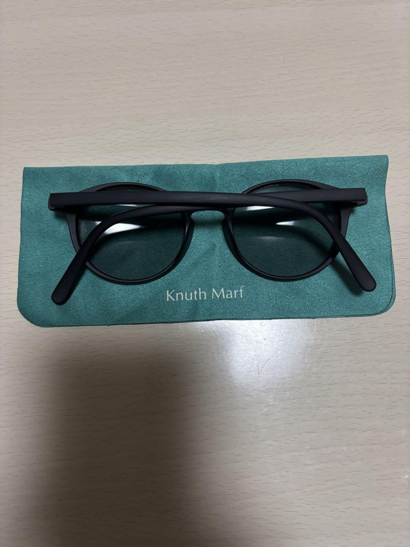 knuth marf サングラス　完売品 Knuth Marf ブラックサングラス - メルカリ