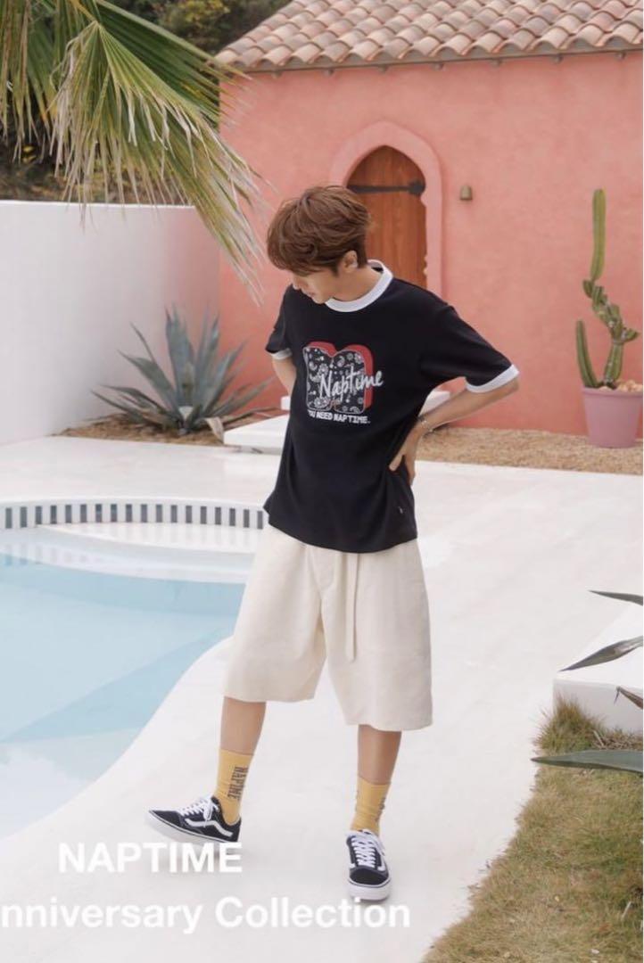 Nissy ナップタイム　リンガーTシャツMサイズ