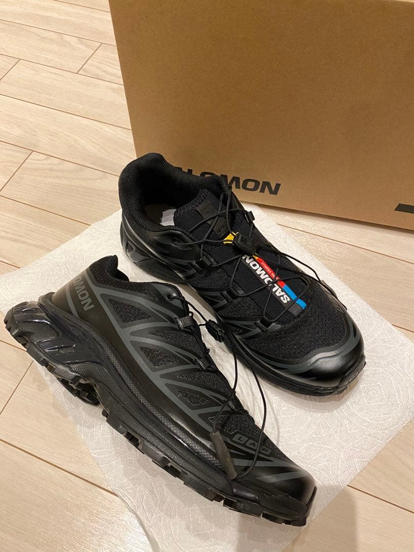 SALOMON XT-6 BLACK サロモン スニーカー 25CM SALOMON XT 6（サイズ（cm）：25cm）のおすすめ人気商品一覧