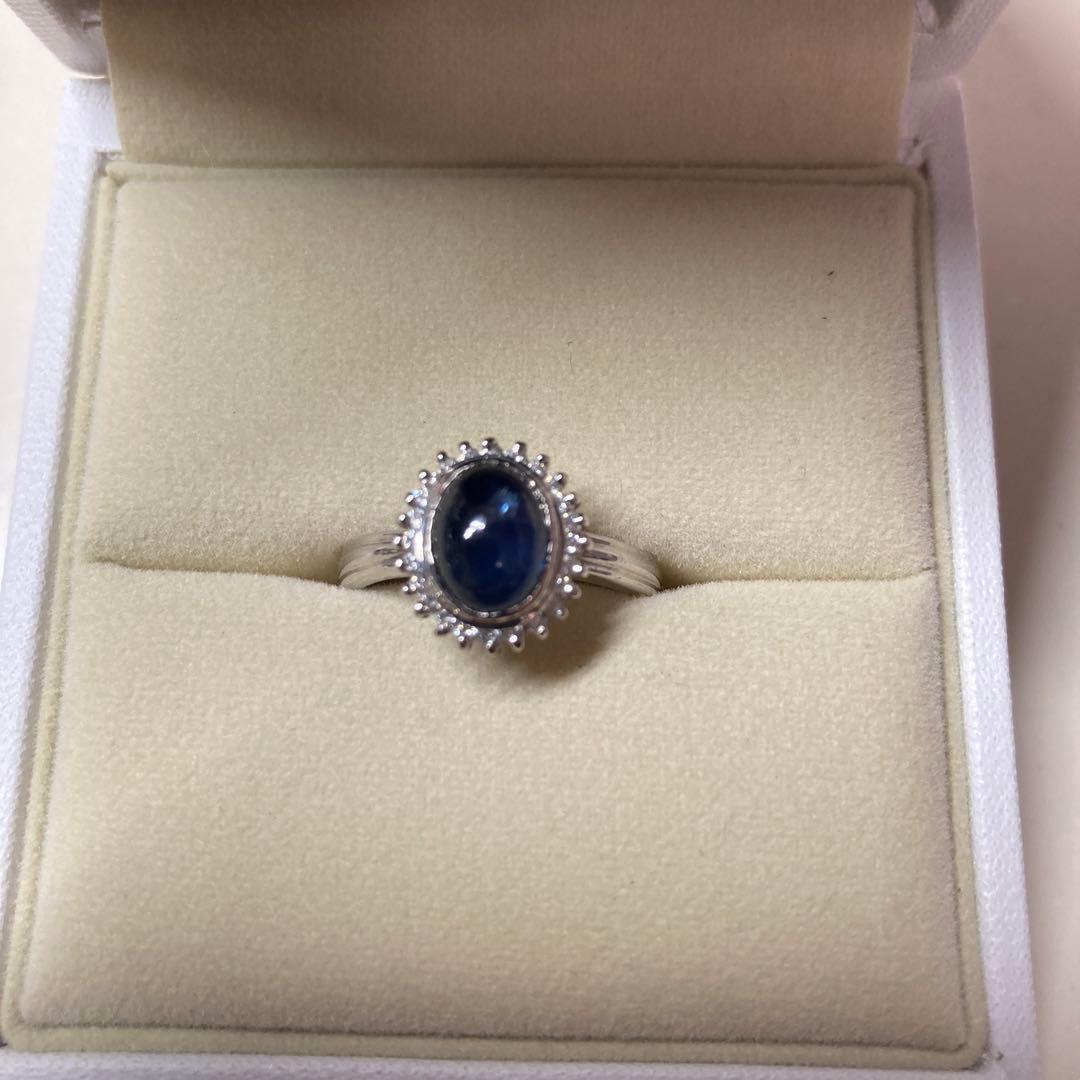 お値下げしました‼️最終価格‼️プラチナサファイア2.3カラットダイヤ