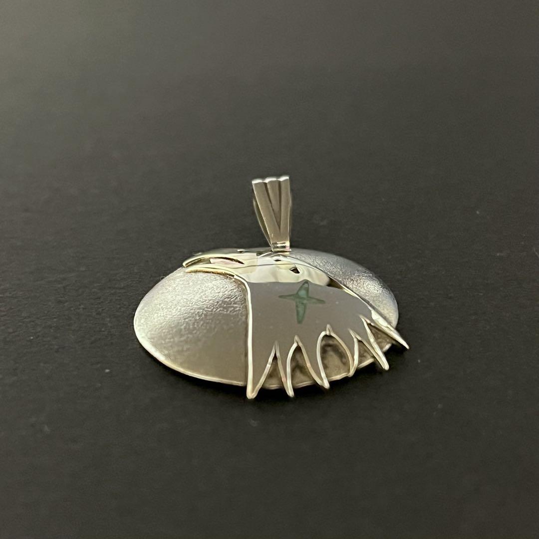 【メーカー直送】 希少 ラコタ族 マイクハスケル作 イーグル ペンダント アクセサリー
