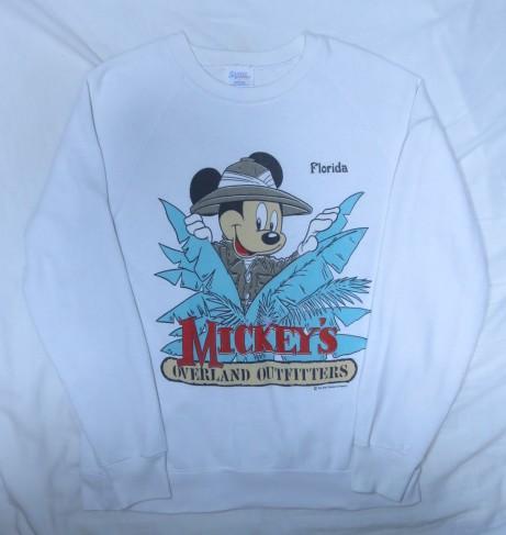 80s USA製 ディズニー ミッキーマウス ラグラン スウェット