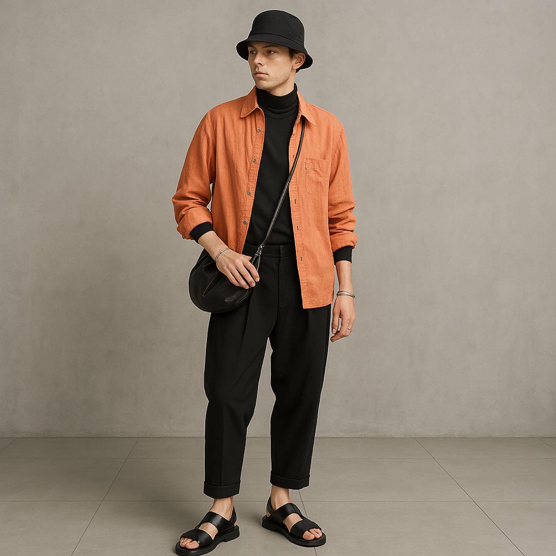 美品 田中オム⭐️コムデギャルソンオム 長袖シャツ コットン