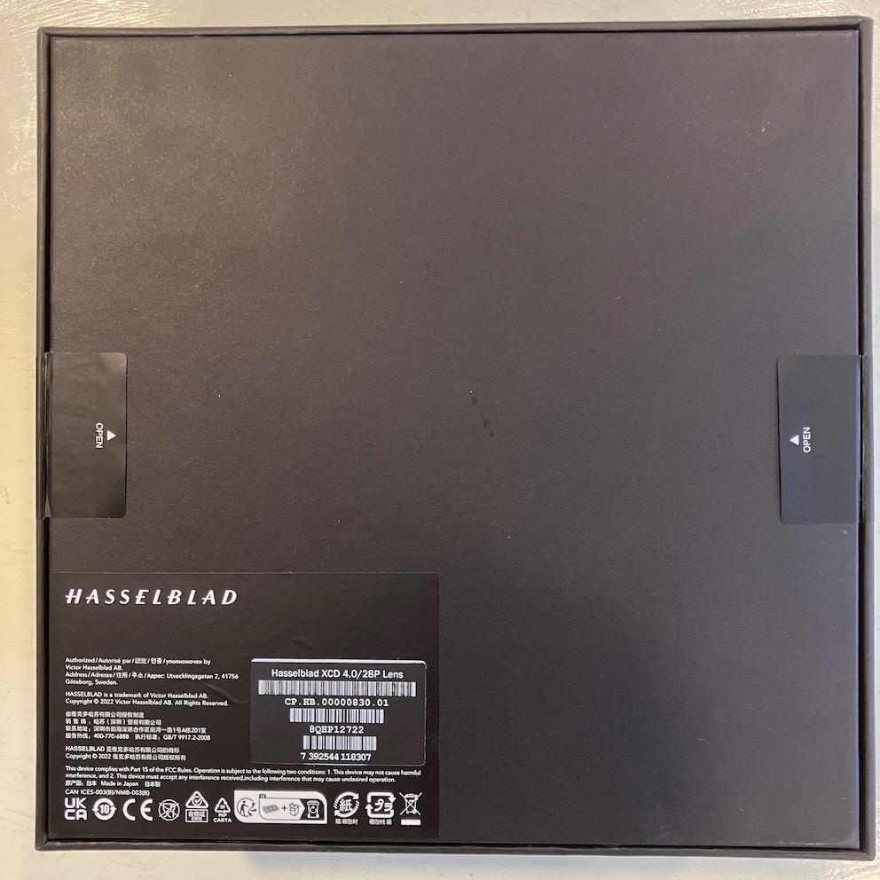 ららら　HASSELBLAD ハッセルブラッド　XCD 4,0/28P