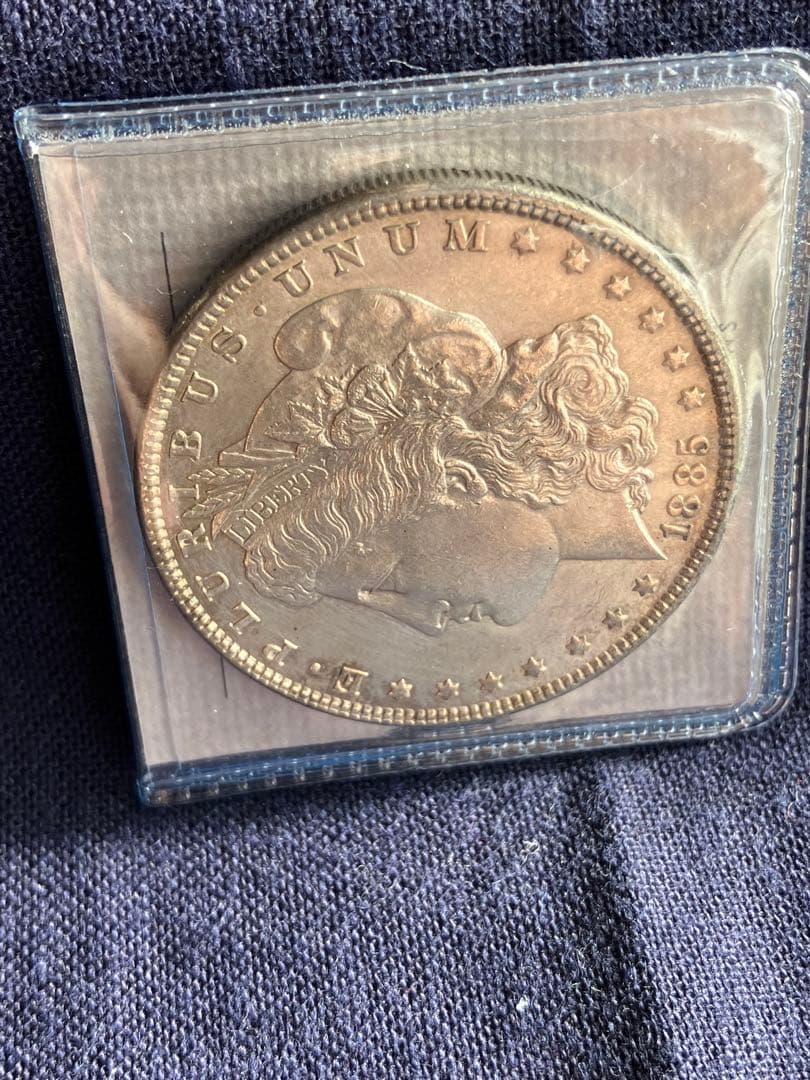 モルガンダラー銀貨 1885年 アメリカ銀貨 モルガンダラー銀貨 1885年 アメリカ銀貨