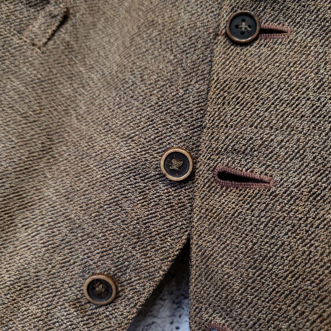 French vintage work gilet フランス ジレ シンチバック