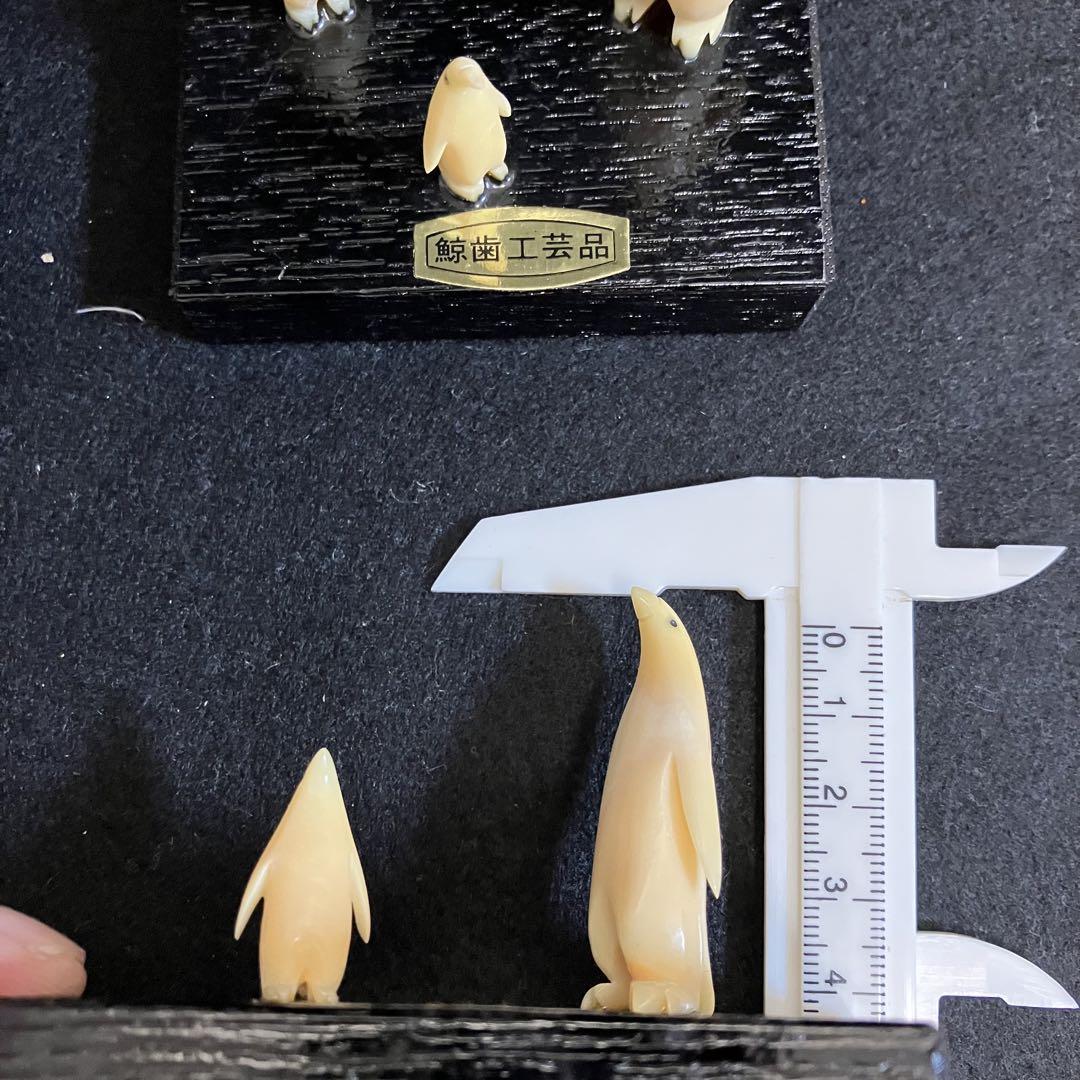 ペンギン　鯨歯工芸品　3点セット ペンギン 鯨歯工芸品 3点セット - メルカリ