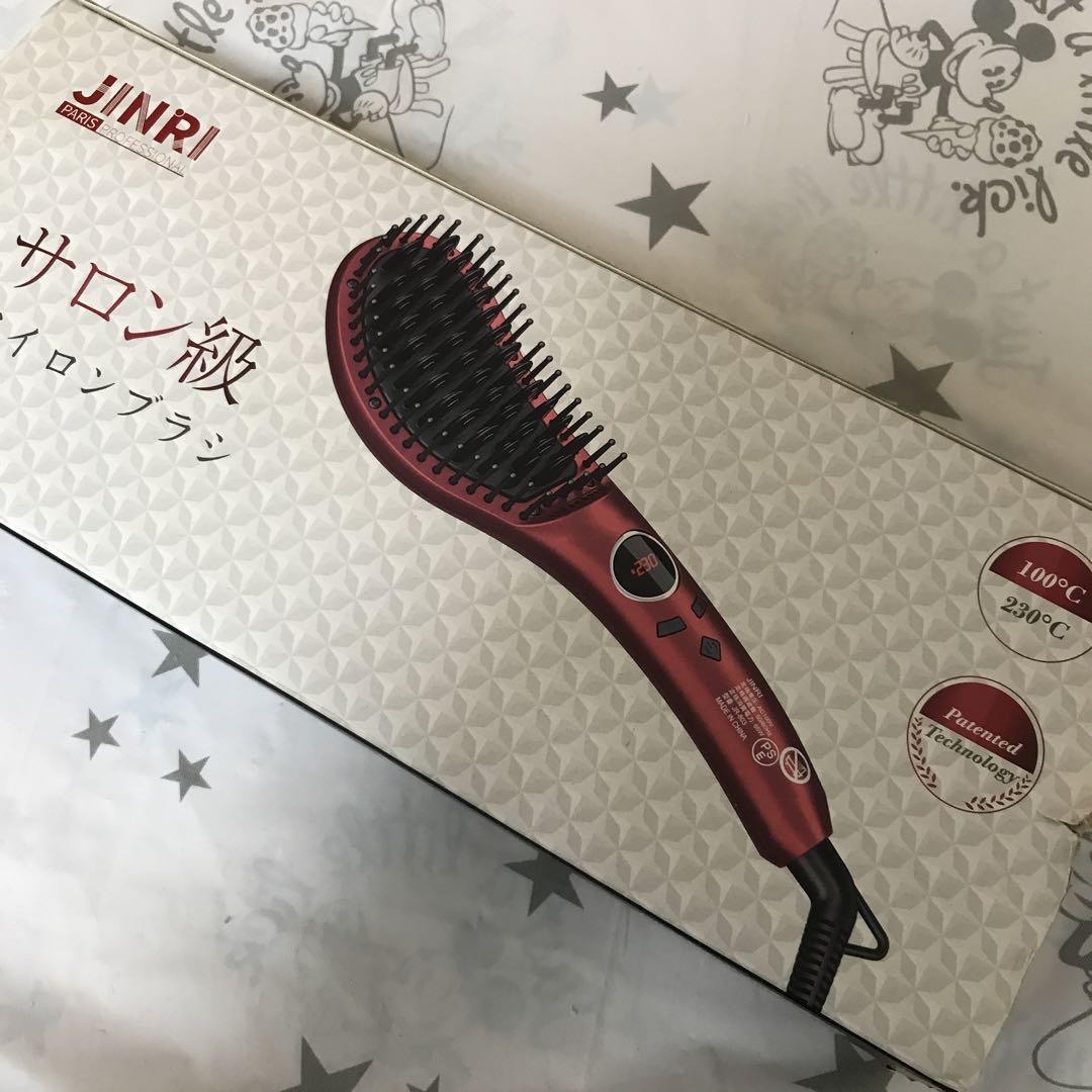 ヘアアイロンブラシ