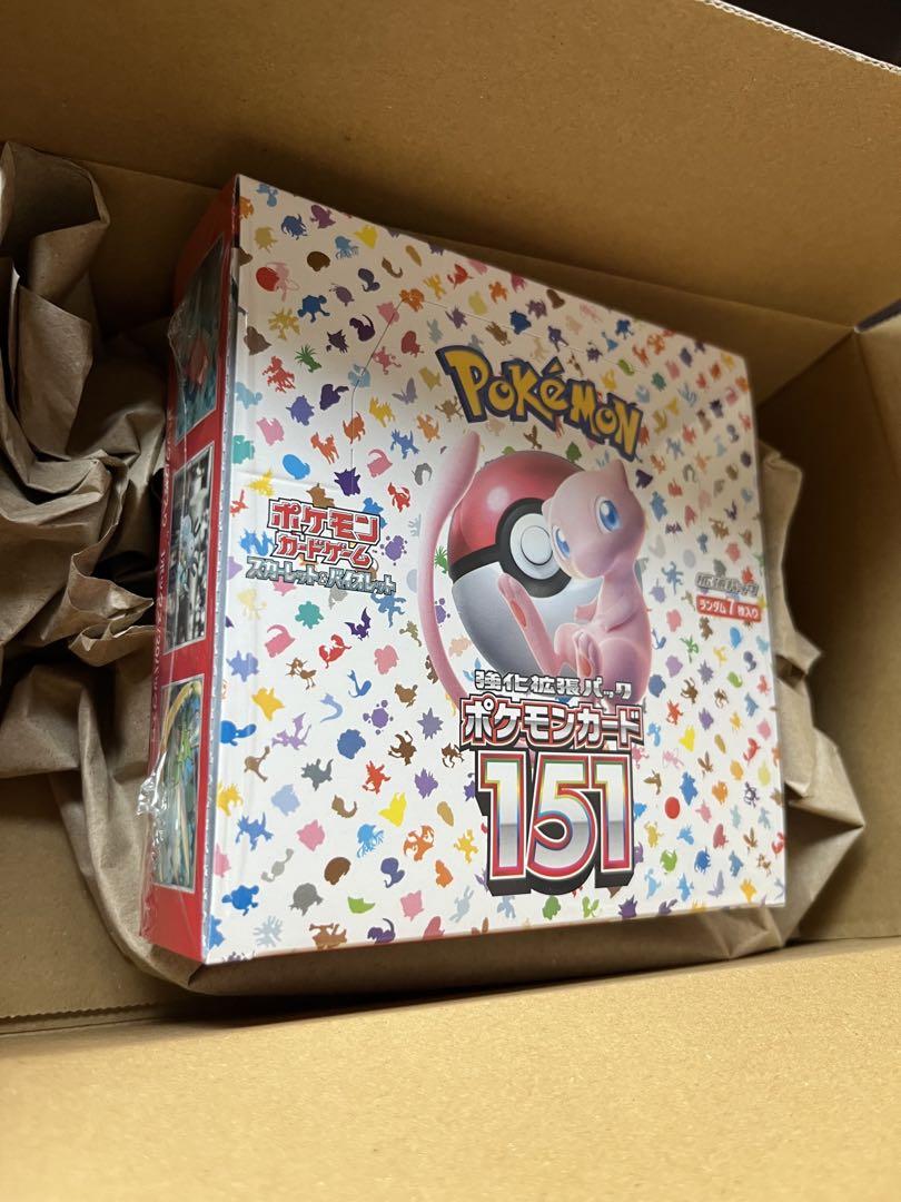 ポケモンカード151 新品未開封 シュリンク付