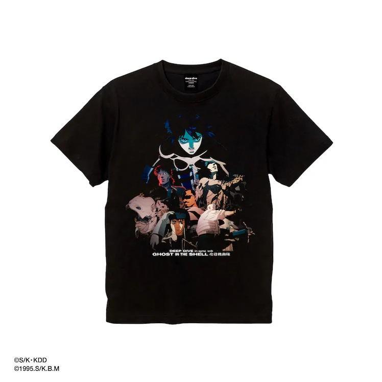 L 攻殻機動隊 DEEP DIVE イベント限定 コラージュ Tシャツ