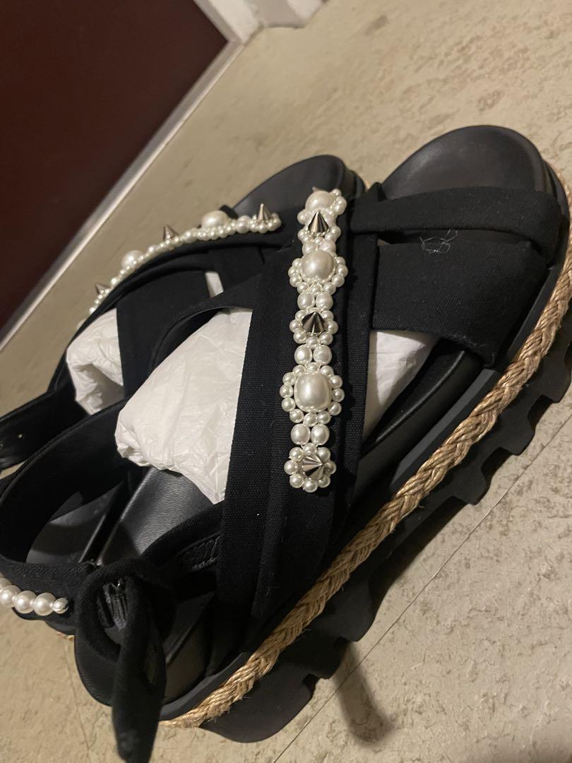 【GW前SALE】simone rocha 厚底サンダル
