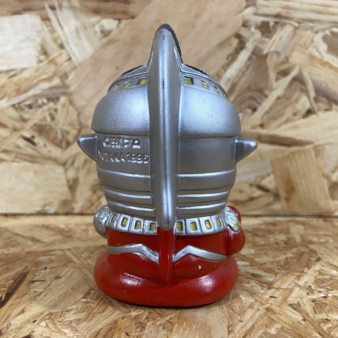 ウルトラマン貯金箱 ウルトラセブンソフビ製 ユタカ製 1996年製