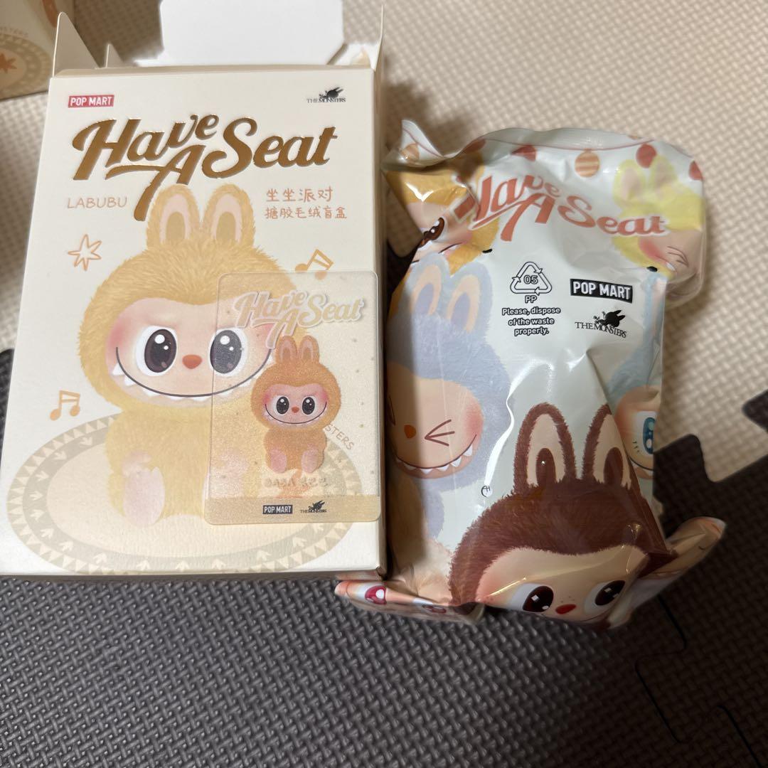 新品未開封 LUBUBU have a seat ぬいぐるみ - メルカリ