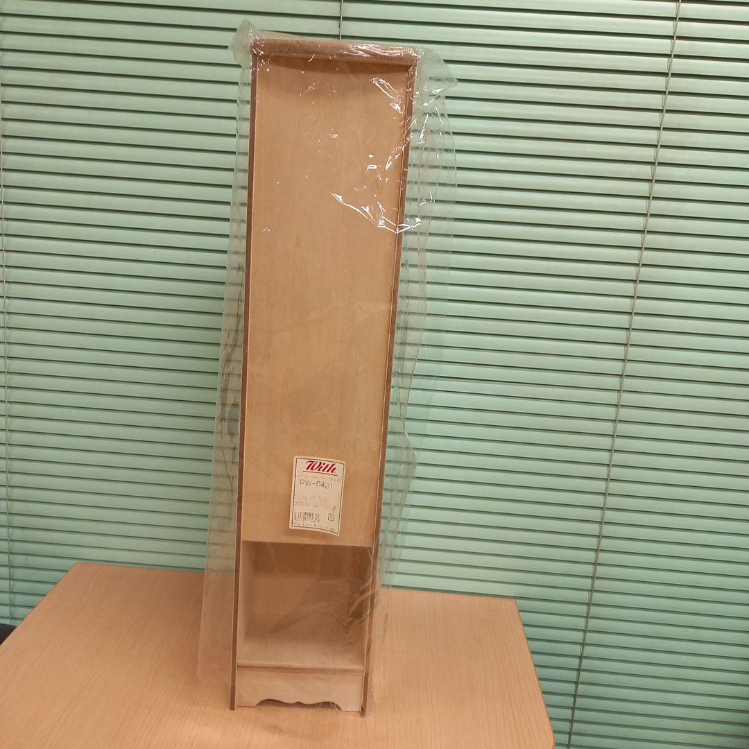 入手困難 ロールペーパーラック 木製トールペイント素材 未使用