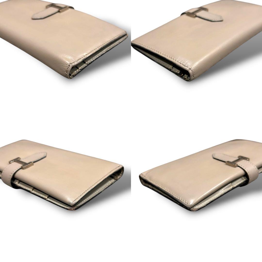 HERMES HERMES ベアンスフレ 長財布 グレー 二つ折り レディース HERMES HERMES ベアンスフレ 長財布 グレー 二つ折り レディース