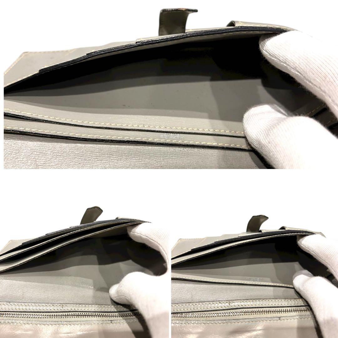 HERMES HERMES ベアンスフレ 長財布 グレー 二つ折り レディース HERMES HERMES ベアンスフレ 長財布 グレー 二つ折り レディース