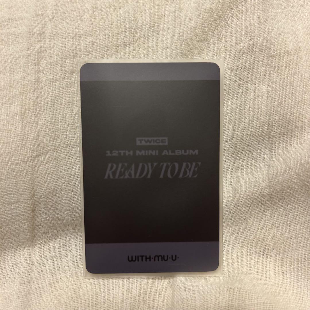 【値下げ中‼️】redy to be withmuu 購入特典　ナヨン　チェキ
