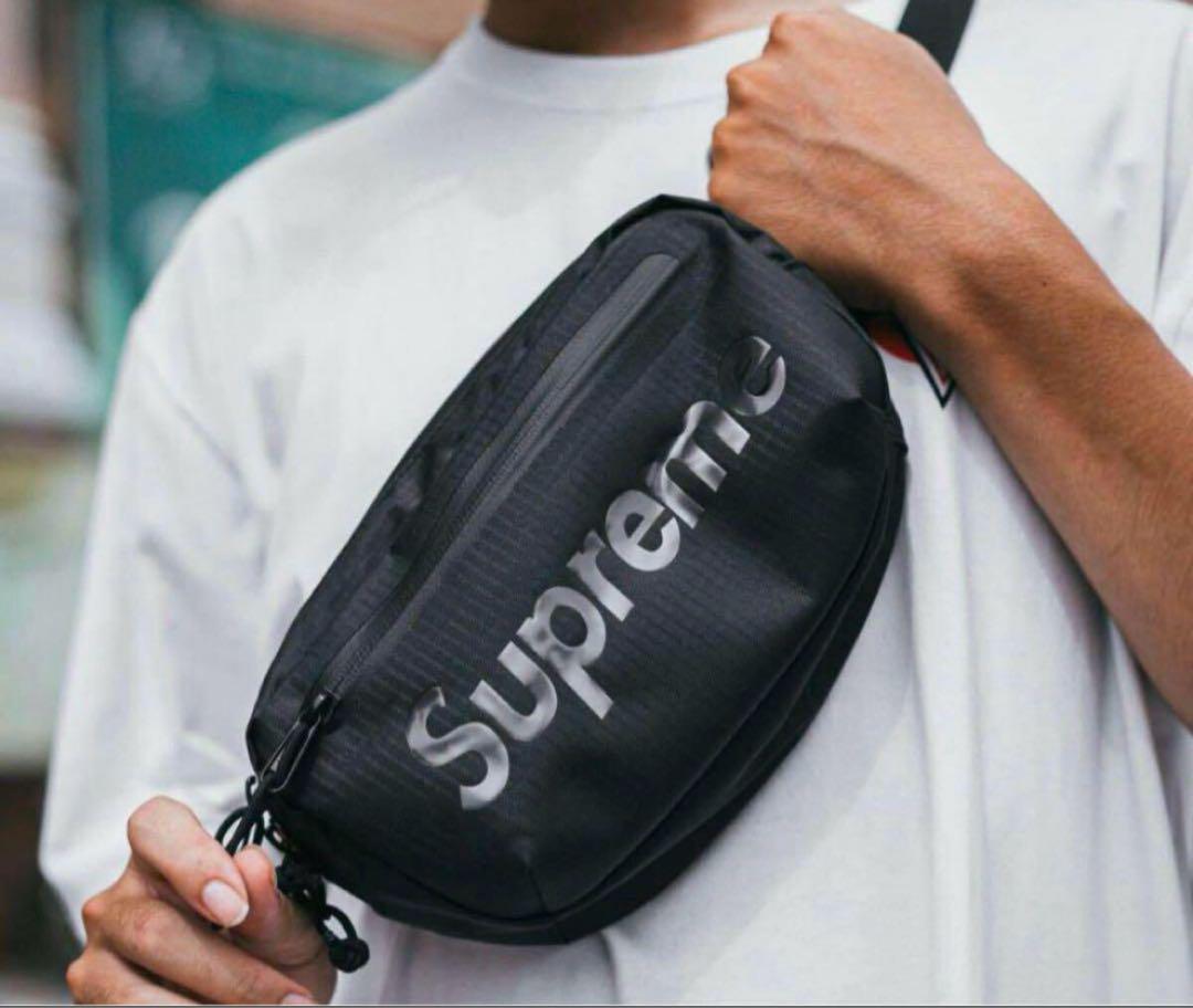 Supreme/シュプリーム【21SS】ウエストバッグ ボディバック　レア　黒